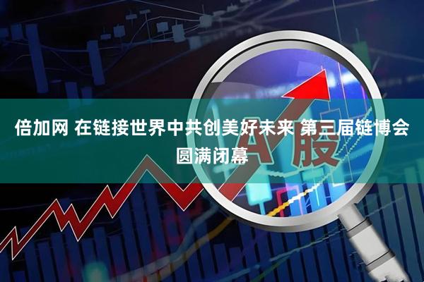 倍加网 在链接世界中共创美好未来 第三届链博会圆满闭幕