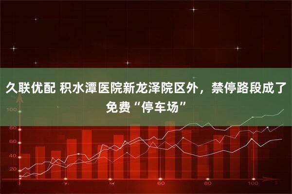 久联优配 积水潭医院新龙泽院区外，禁停路段成了免费“停车场”